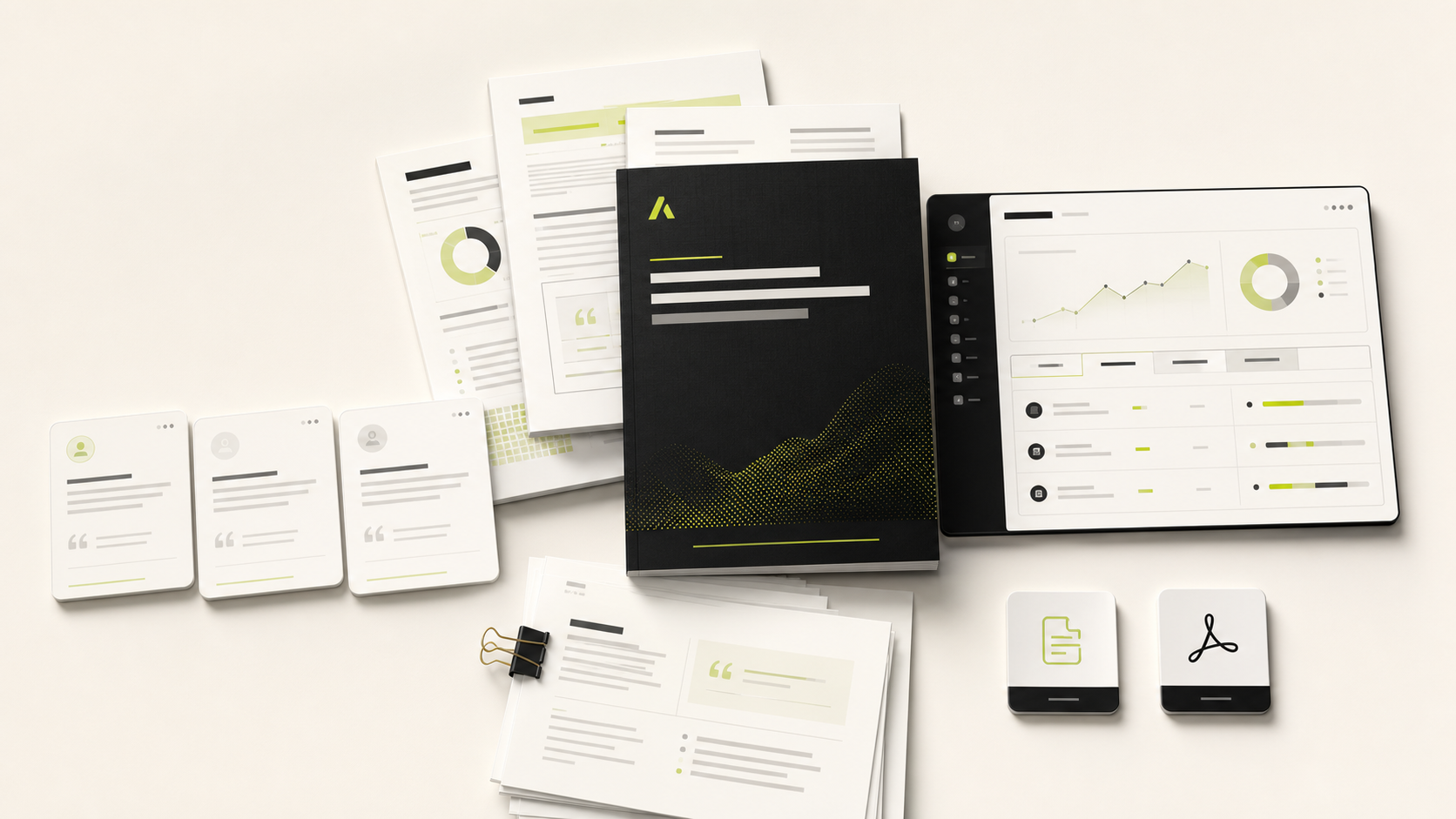 Auditrak report visual with analysis panels